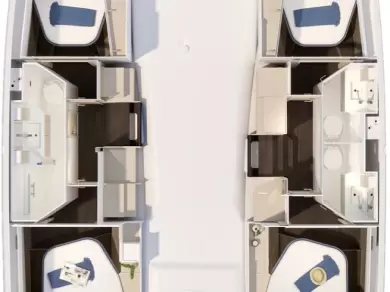 Catamaran for rent Saint-Raphaël at the best price