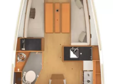 Sailboat rental in Toulon - Jeanneau Sun Odyssey 349