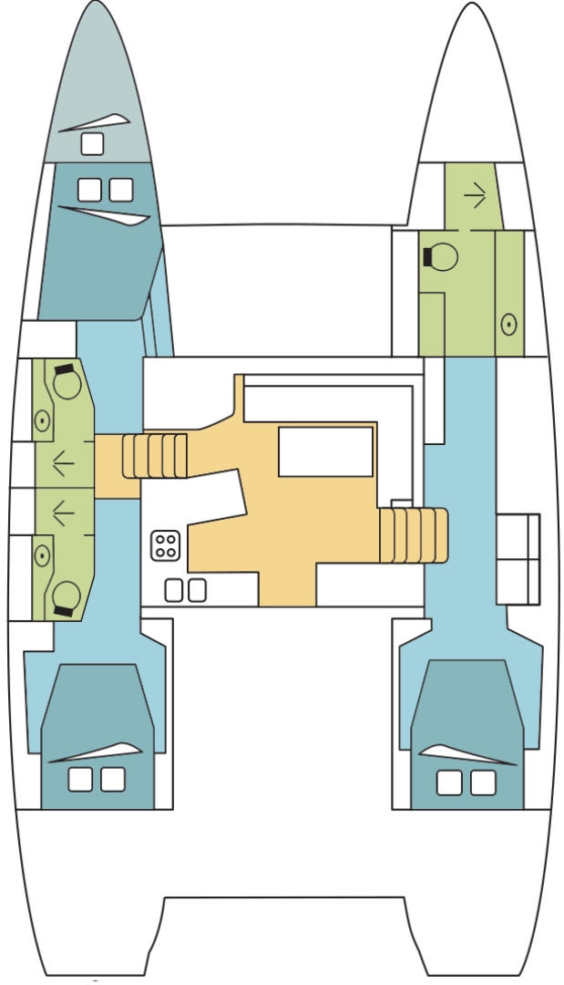 Lagoon Lagoon 450 F in Parham Town on SamBoat