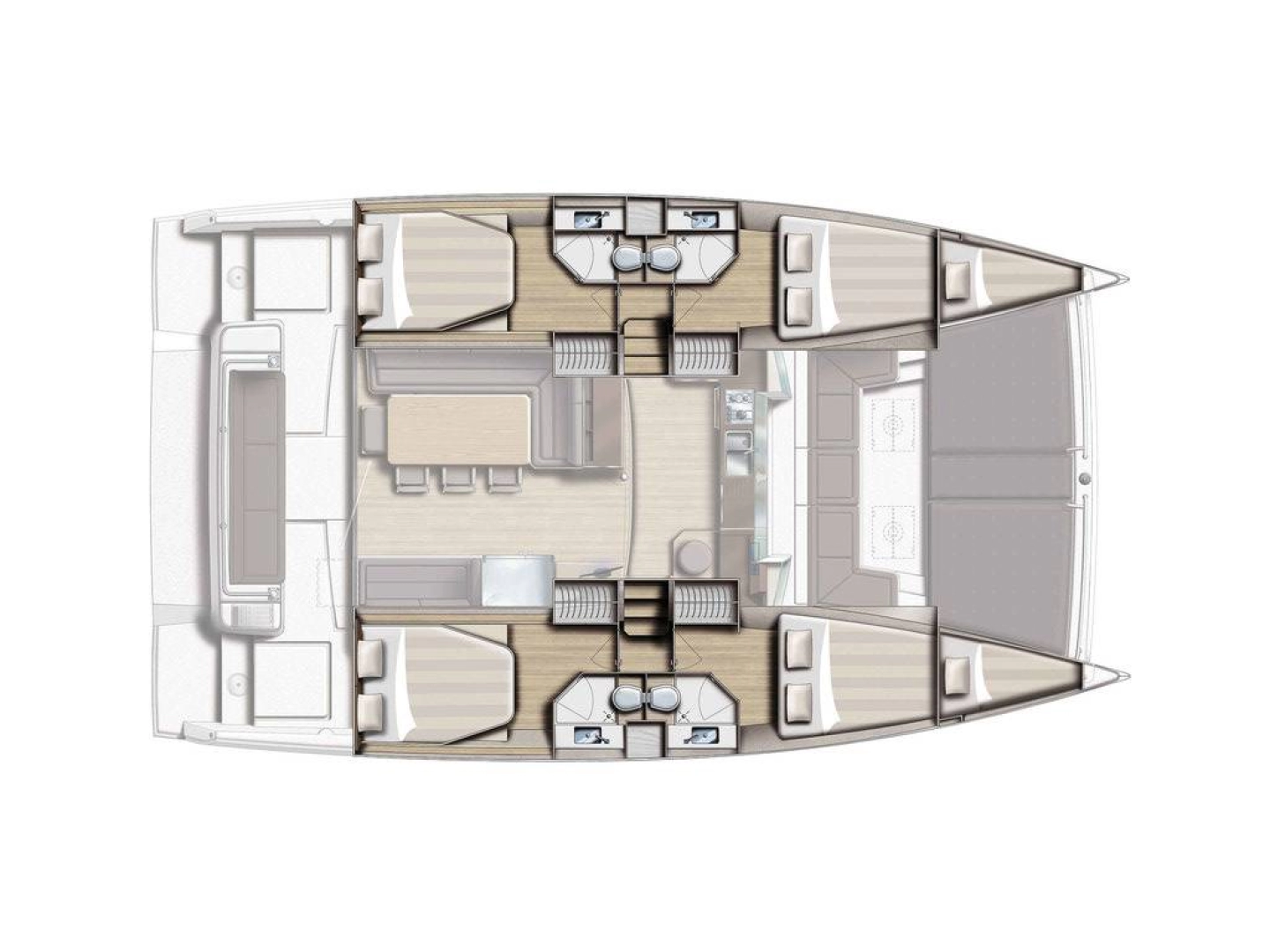 Catamaran for rent Capo d'Orlando at the best price