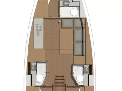 Sailboat rental with or without captain Dufour Palermo