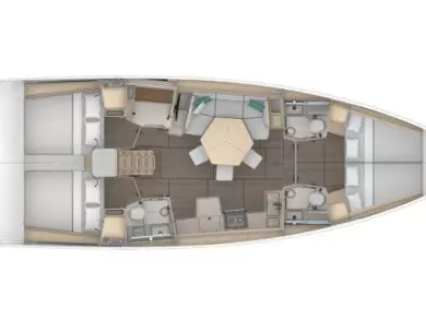 Dufour Dufour 41 charter bareboat or captained in  Procida