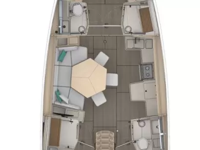 Bareboat Rental Sailboat Dufour with a boat licence