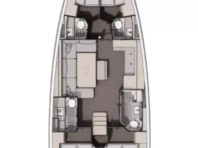 Sailboat rental in Cagliari - Dufour Dufour 470