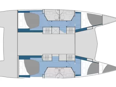 Catamaran for rent Cagliari at the best price