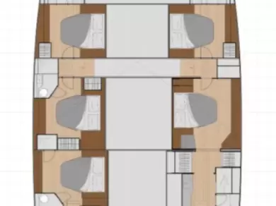 Fountaine Pajot Fountaine Pajot Samana 59 charter bareboat or captained in  Palermo