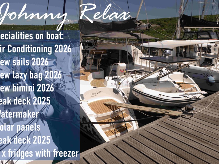 Bareboat Rental Catamaran Lagoon with a boat licence