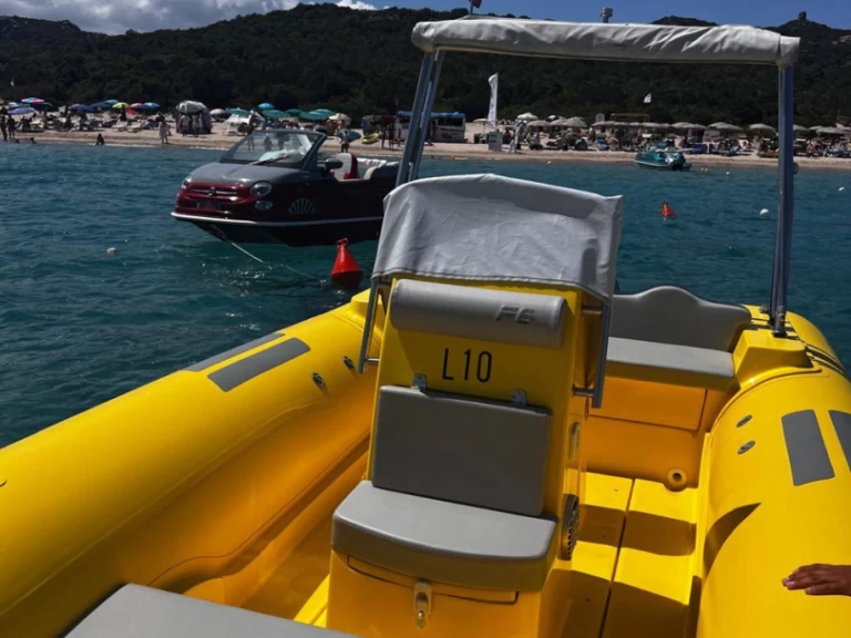 DOMAR Domar f6 charter bareboat or captained in  Arzachena