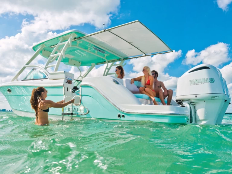 Motorboat rental with or without captain Pursuit Coco Bay