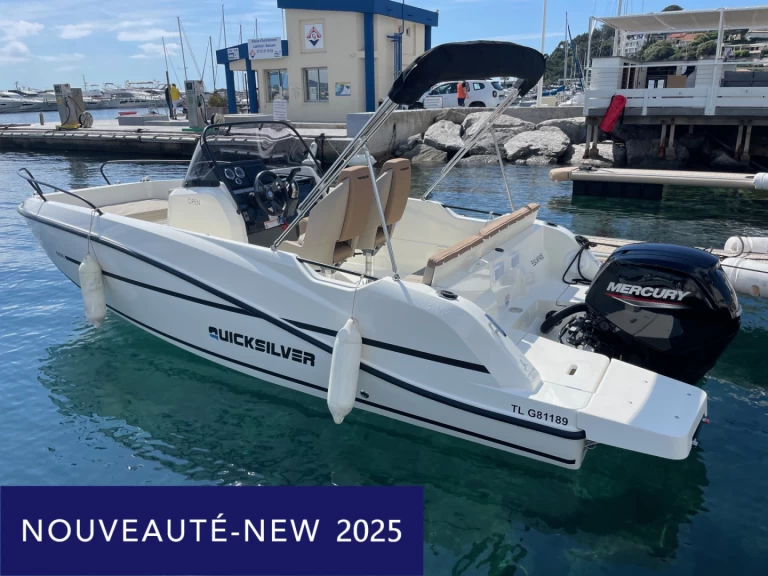 Quicksilver Quicksilver 605 Activ Open in Cavalaire-sur-Mer on SamBoat