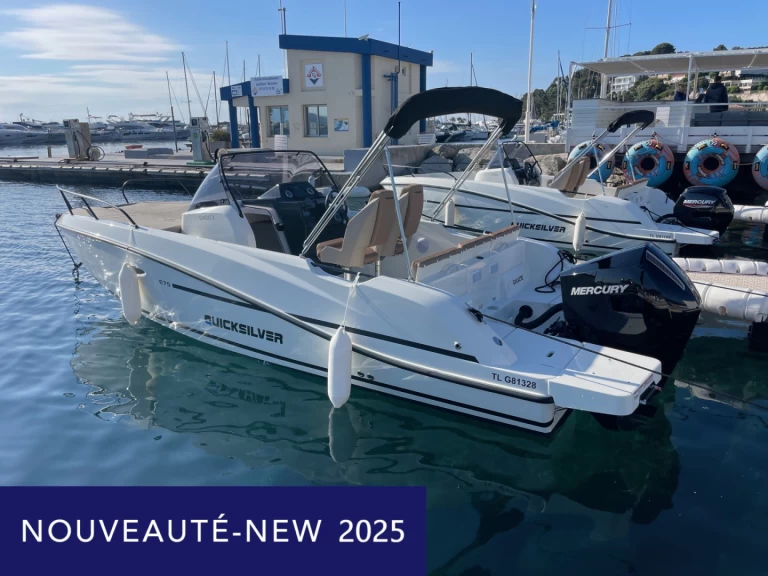 Rent a Quicksilver Activ 675 Sundeck Cavalaire-sur-Mer