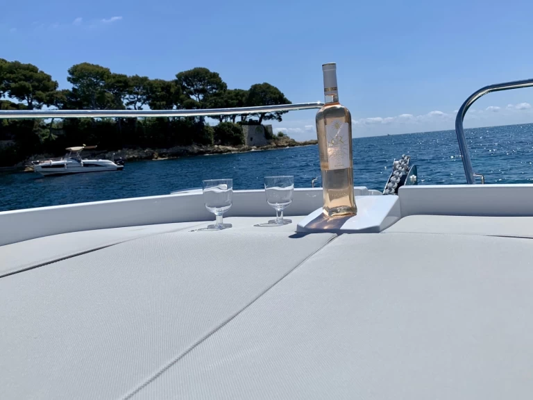 Jeanneau Cap Camarat 6.5 WA Serie 3 charter bareboat or captained in  Antibes