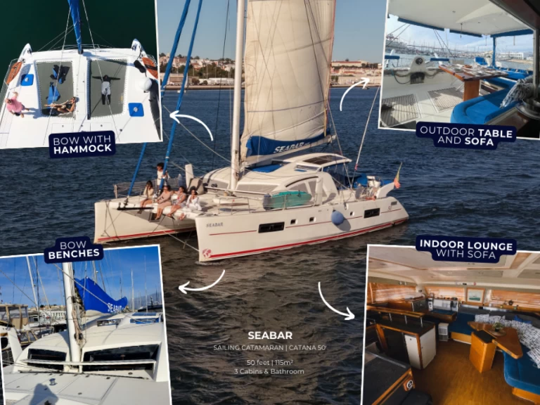 Rent a Catana Catana 50 Alcântara