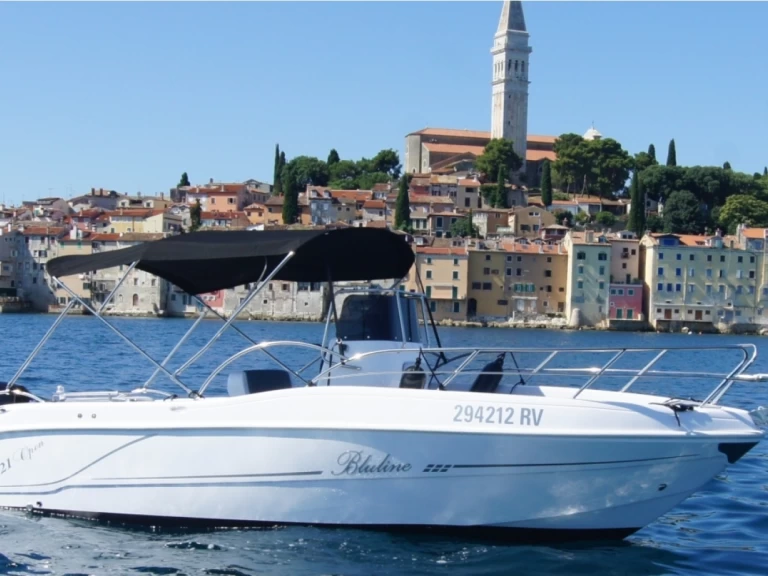 Yacht charter Rovinj cheap Bluline 21 Ft Open