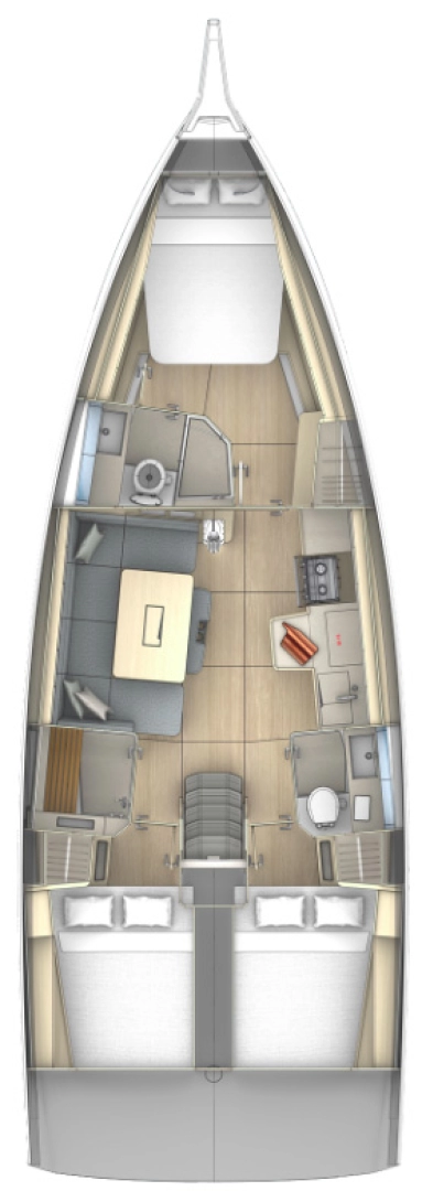 Rent a Dufour Dufour 41 Trogir