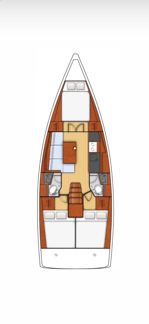 Sailboat rental with or without captain Bénéteau Göcek