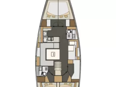 Bareboat Rental Sailboat Elan with a boat licence