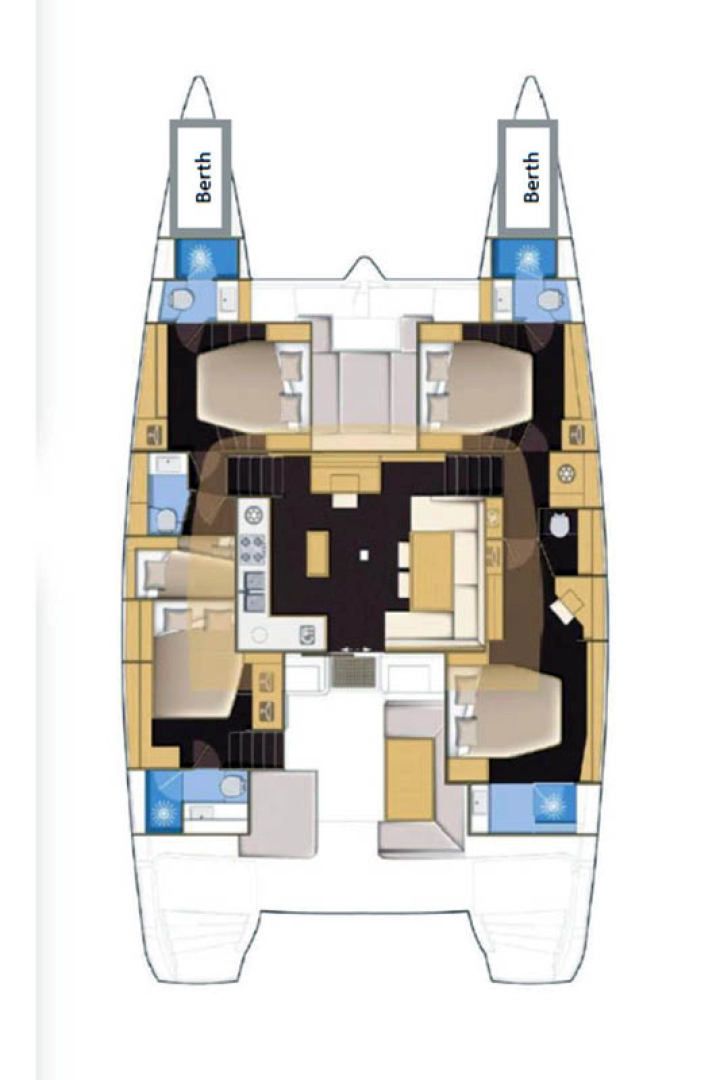 Yacht charter Road Town cheap Lagoon 52 F