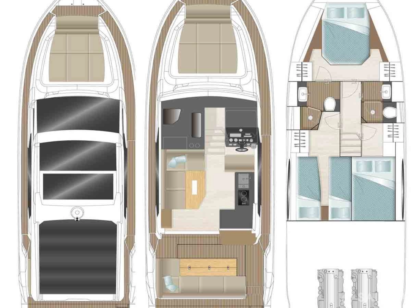 Rent a Sealine Sealine C390 Biograd na Moru