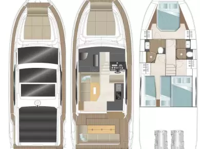 Rent a Sealine Sealine C390 Biograd na Moru