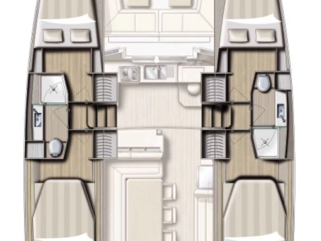 Yacht charter Lefkáda cheap Bali 4.2