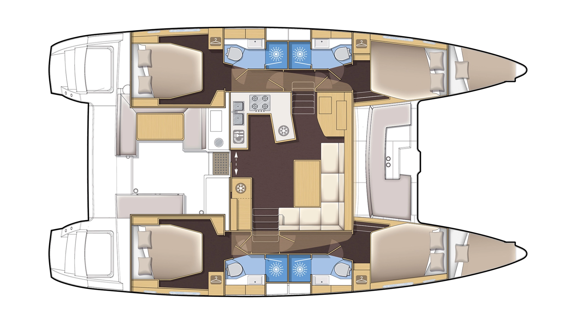 Yacht charter Gouvia cheap Lagoon 450 F