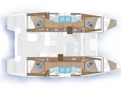 Rent a Lagoon Lagoon 46 Gouvia