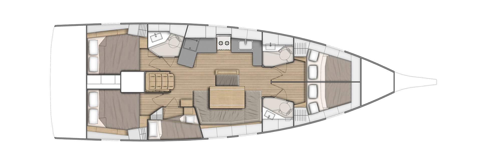 Sailboat for rent Gouvia at the best price