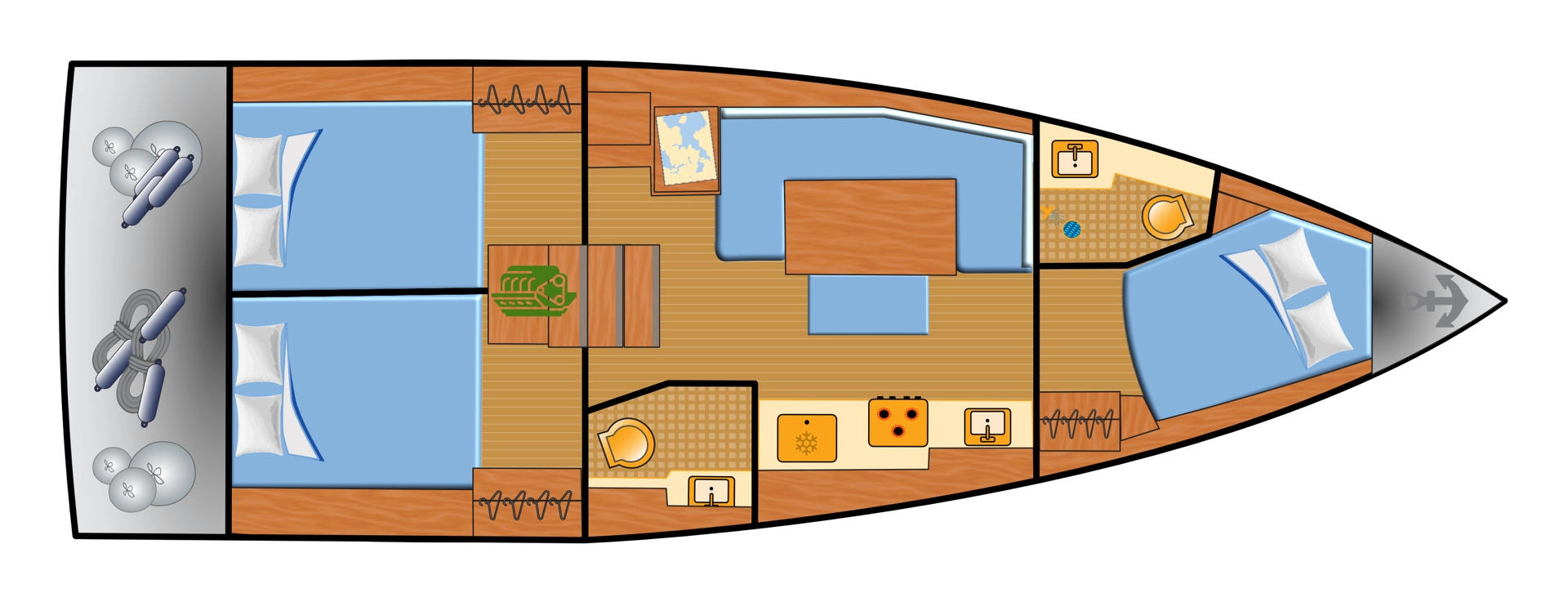 Sailboat for rent Pula at the best price