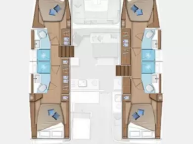 Catamaran rental with or without captain Lagoon Gouvia