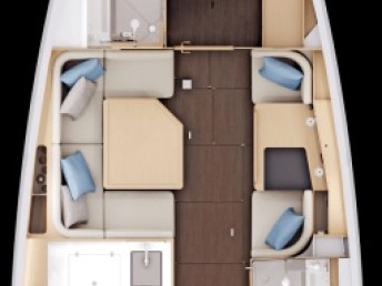 Jeanneau Sun Odyssey 415 charter bareboat or captained in  Split