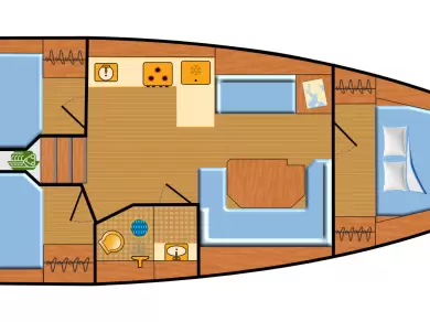 Sailboat rental in Palma de Mallorca - Bavaria Bavaria C38