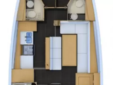 Yacht charter Split cheap Jeanneau 54