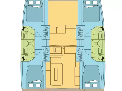 Catamaran rental with or without captain Bali Nassau