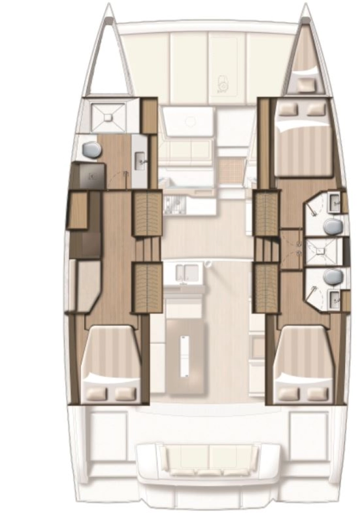 Bareboat Rental Catamaran Bali with a boat licence