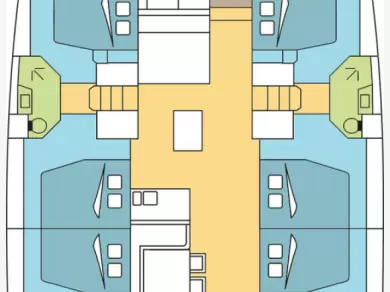 Yacht charter Olbia cheap Bali 5.4