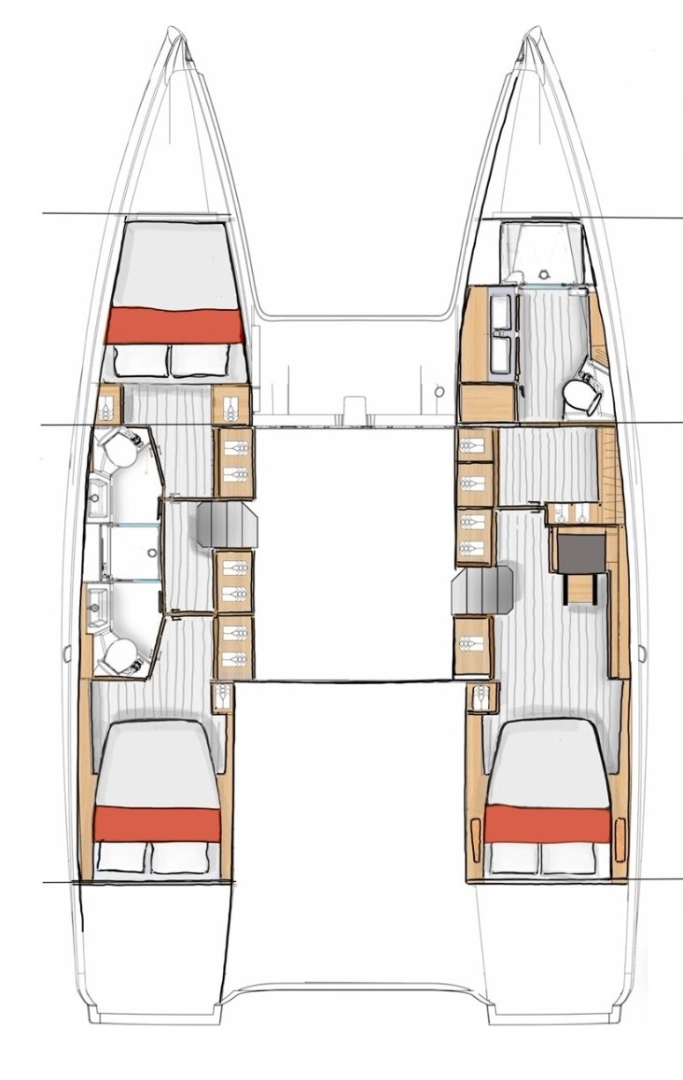 Rent a Excess Excess 13 - 3 + 1 cab. Olbia