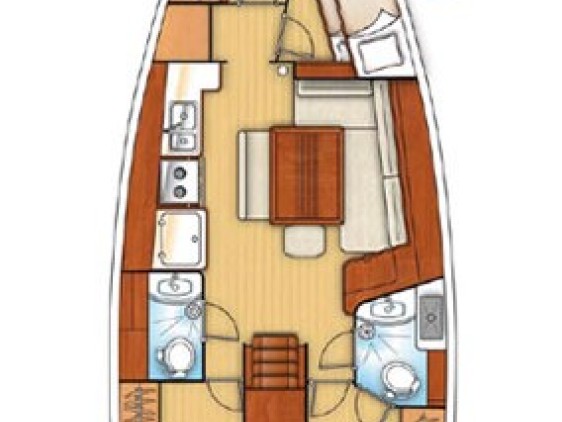 Sailboat rental in Deme of Volos - Bénéteau Oceanis 43