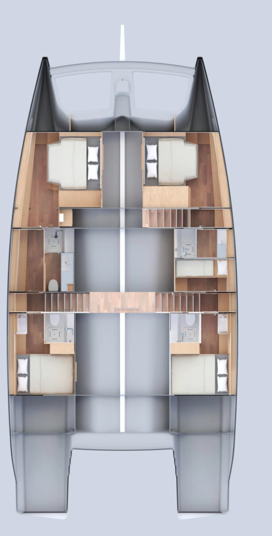 Catamaran rental with or without captain Mazarin Yachts Seget Donji