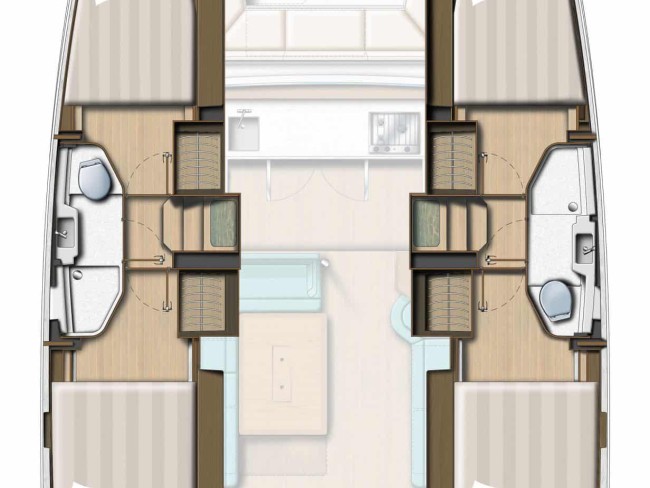 Yacht charter Zakynthos (Island) cheap Bali Catsmart