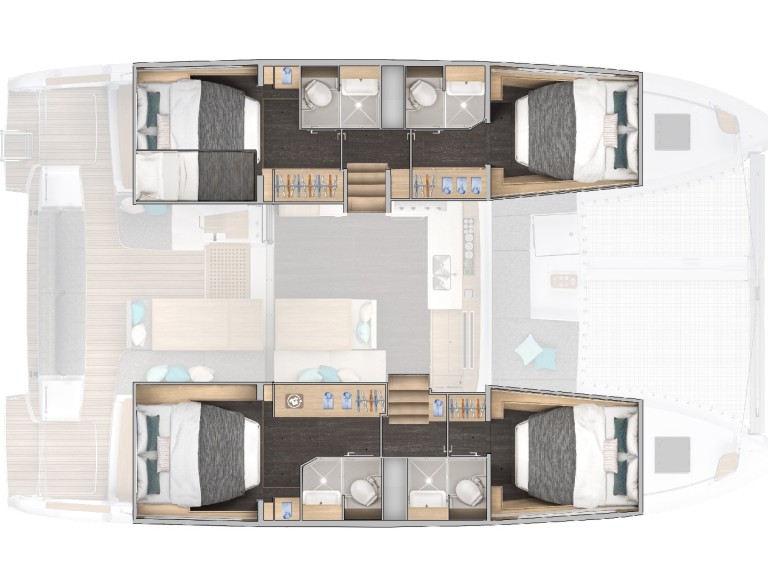 Catamaran for rent Benitses at the best price