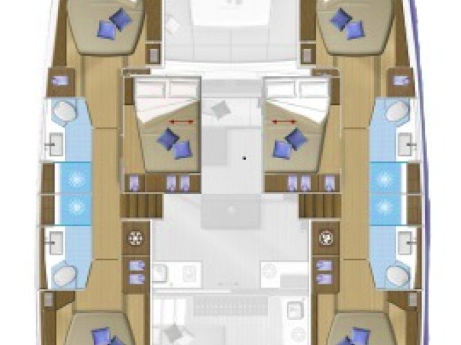 Catamaran for rent Nydri at the best price