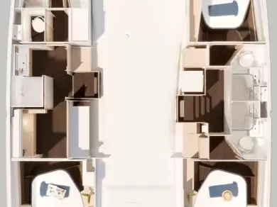 Fountaine Pajot Fountaine Pajot FP 44 Maestro - 3 cab. in Frenchtown on SamBoat