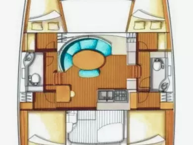 Lagoon Lagoon 380 charter bareboat or captained in  Ko Samui (Koh Samui)