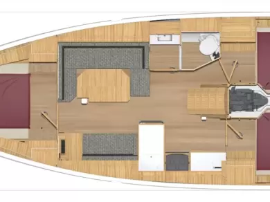 Sailboat rental with or without captain Bavaria La Rochelle