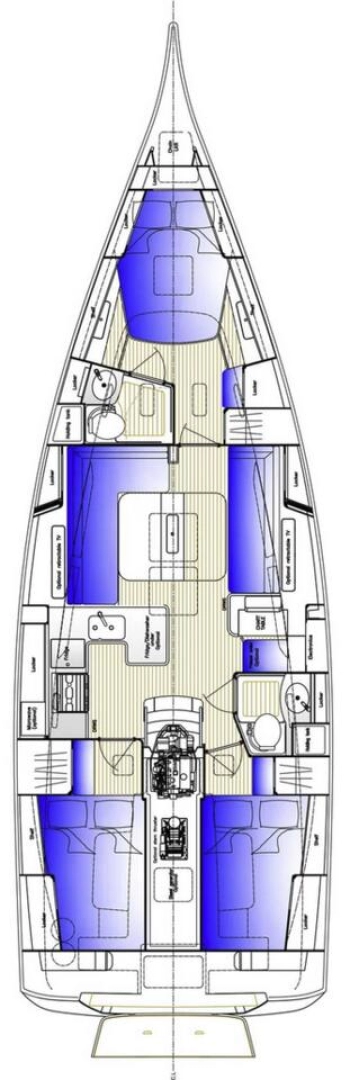 Yacht charter Heiligenhafen cheap Hallberg-Rassy 400