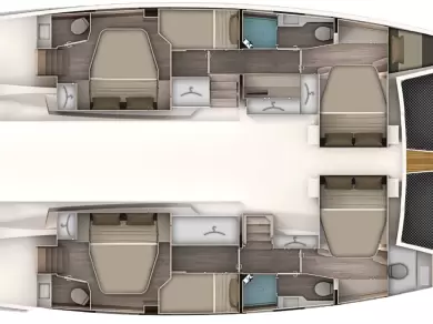 Bareboat Rental Catamaran Aventura with a boat licence