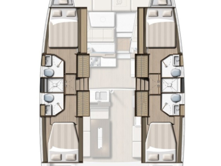 Catamaran rental with or without captain Bali Préveza