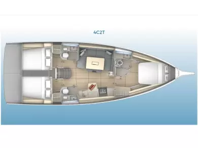 Dufour Dufour 41 charter bareboat or captained in  Palermo