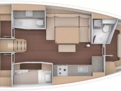 Rent a Dufour Dufour 430 Grand Large Palermo